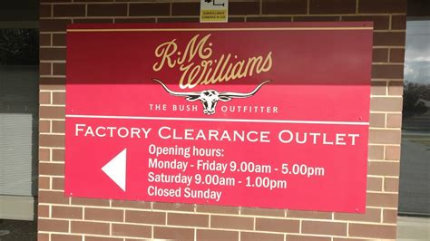 rm williams outlet store online.